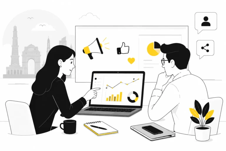 social media management cost delhi