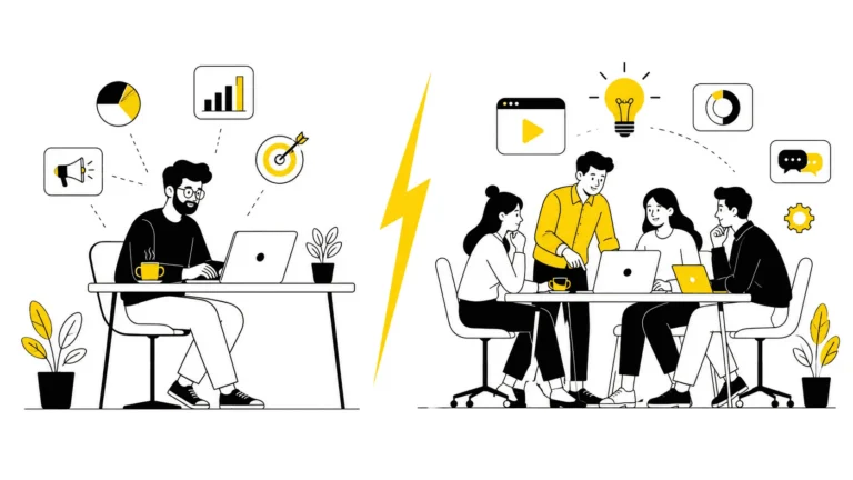 freelancer vs agency for digital marketing in india