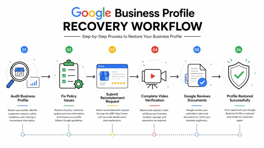 Difference between soft and hard Google Business Profile suspension