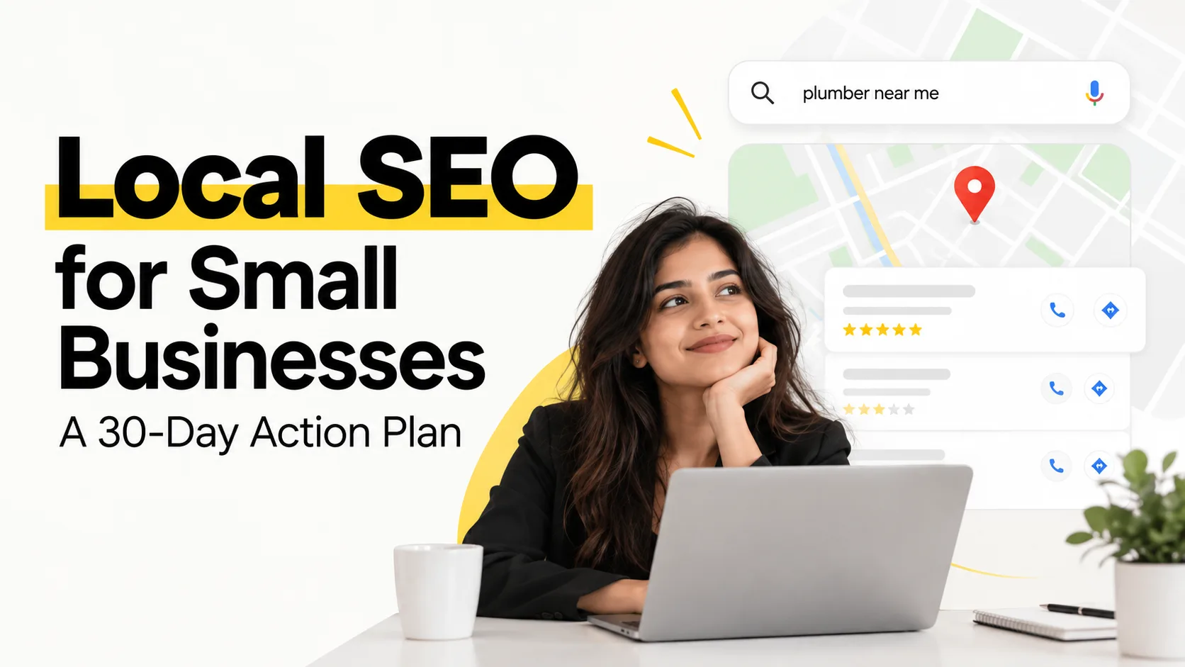 Local SEO for small businesses 30-day action plan